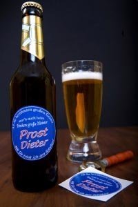 Namensetikett für jeden Männernamen!