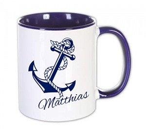 Namenstasse Anker mit Namen