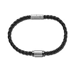 Nano Crown Leder Armband, L