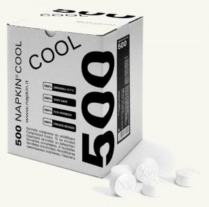 Napkin Cool 500 (Viskoseservietten, 500 