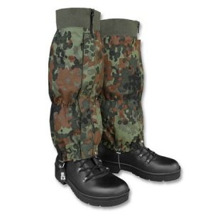 Nässeschutzgamaschen mit Stahlseil fleck