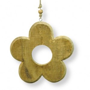 Naturholz Blüte 24,5cm