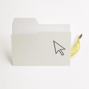 NEUER ORDNER  Zeitungs-Wandhalter, WEISS