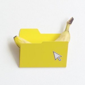 NEUER ORDNER mini, GELB Brief- / Zettel-