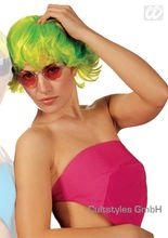 Neon Perücke grün
