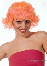 Neon Perücke orange