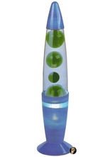 Neon Rocket Lavalampe grün/blau