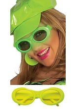 Neon Sonnenbrille