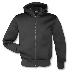 Neoprenjacke mit Fleecefutter schwarz
