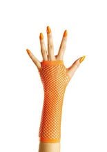 Netzhandschuhe neonorange