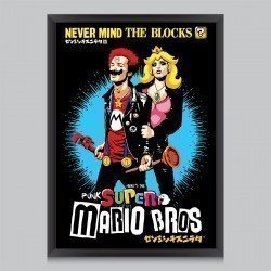 Never Mind The Blocks Poster by Butcher 