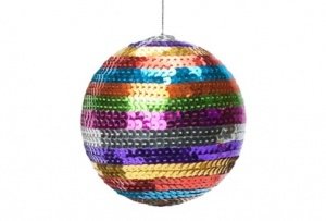 Nic Duysens Christbaumkugel mit Paillett