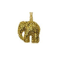 Nic Duysens Christbaumschmuck Elefant in gold