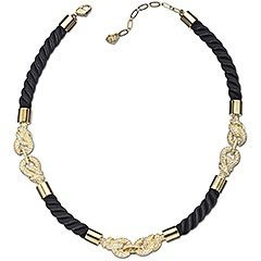 Nice Black and Gold Halskette