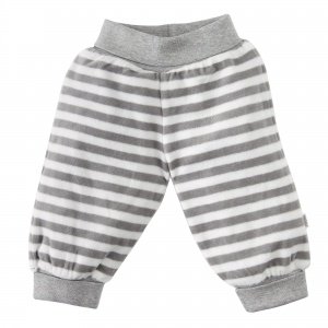 Nickihose weiss/grau