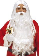 Nikolausbart und Perücke Deluxe