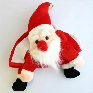 Nikolausmütze als Nikolaus mit Gummizug