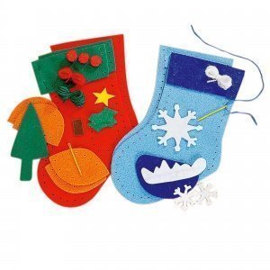 Nikolausstiefel-Bastelset