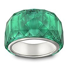 Nirvana Petite Emerald Ring