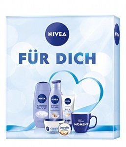 Nivea Geschenkset Verwöhnset Plus Gratis Tasse für Frauen