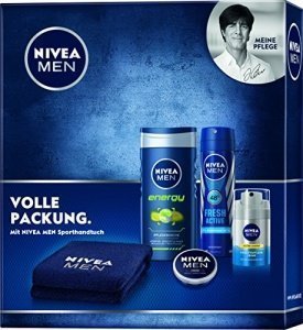 Nivea Men Geschenkset Energy Plus Gratis Sporthandtuch