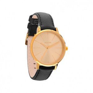 Nixon Damenuhr Kensington Leather Gold 1