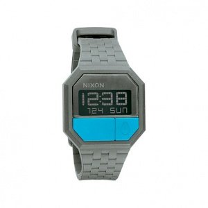 Nixon Herrenuhr Rubber Re Run Drap 1638