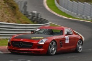 Renntaxi Mercedes SLS AMG