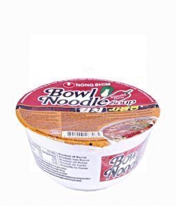 Nong Shim Instant-Cup-Nudelsuppe (Kimchi