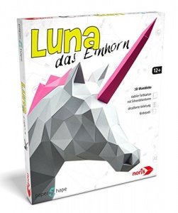 Papershape 3D Einhorn
