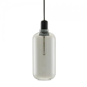 Normann Copenhagen Lampe Amp Smokeblack
