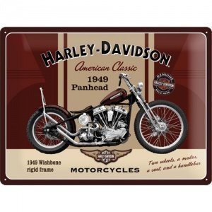 Nostalgic-Art Harley-Davidson