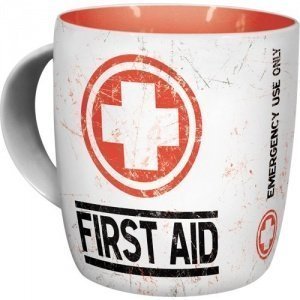First Aid Tasse