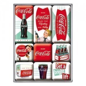 Coca-Cola Diner Magnet-Set