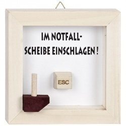 Notfall-Box ESC-Taste - Lustige Geschenk