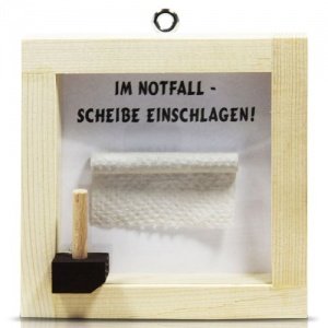 Notfall Toilettenpapier Scherzartikel
