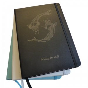 Notizbuch mit persönlicher Gravur