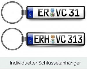 NUMMERNSCHILD Schlüsselanhänger