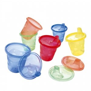 Nûby™ Trinkbecher-Set mit Deckel