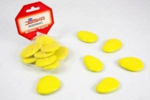 Nuggets durchgefärbt Gelb