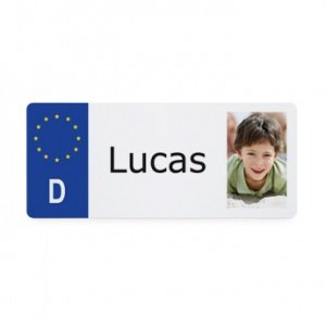 Nummernschild  - Nummernschild