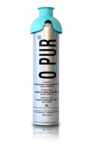 O_Pur 8l Sauerstoffdose mit Mundstück