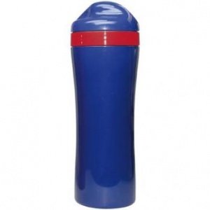 OASE Trinkflasche blau/rot von Koziol