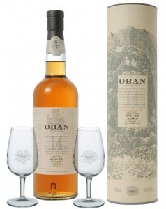 Oban 14 yrs in Geschenkverpackung mit 2 