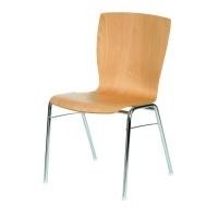 Object Stapelstuhl Holzformschale 72.100