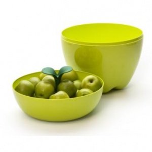 Obstschale Mini Happle Storage grün QL10