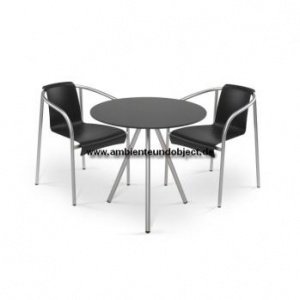 Ocean Café-Tisch schwarz von Skagerak