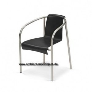 Ocean Chair / Stuhl schwarz von Skagerak