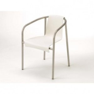 Ocean Chair / Stuhl weiss von Skagerak