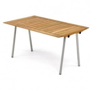 Ocean Tisch Teak mit Gummifuge 142 von S
